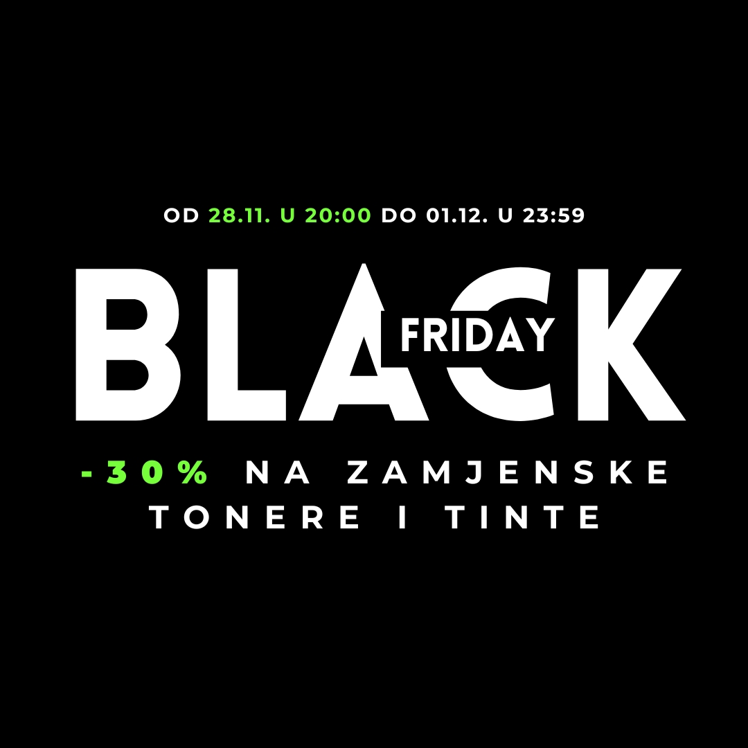 Black Friday - popusti od 30%