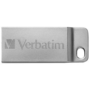 Memorija USB 32GB 2.0 Metal Executive Verbatim 98749 srebrna blister