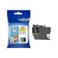 BROTHER 200-page Yellow ink cartridge