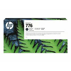 HP 776 1L Matte Black Ink Cartridge