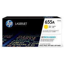 HP CF452A 655A Yellow Original LaserJet Toner Cartridge 