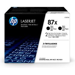 HP CF287XD 87X Black originalni toner, dvostruko pakiranje