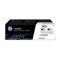 HP CF400XD 201X Black originalni toner, dvostruko pakiranje