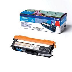 BROTHER TN-328 TN328 CYAN ORGINALNI TONER