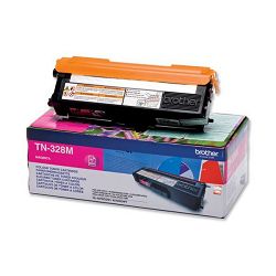 BROTHER TN-328 TN328 MAGENTA ORGINALNI TONER