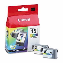 Canon BCI-15 Color 2pak Orginalna tinta