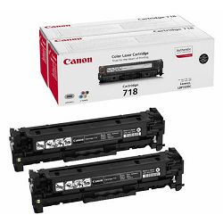 Canon CRG-718 Black Originalni toner x2