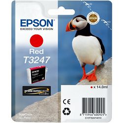 Epson T3247 Red Originalna tinta