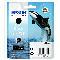 Epson T7601 Photo Black Originalna tinta