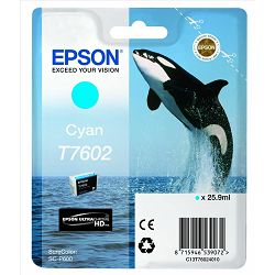 Epson T7602 Cyan Originalna tinta