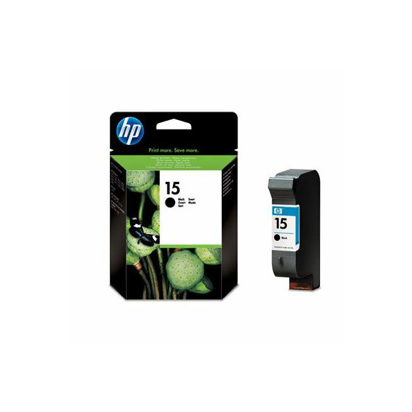 HP C6615DE No.15 Black Orginalna tinta