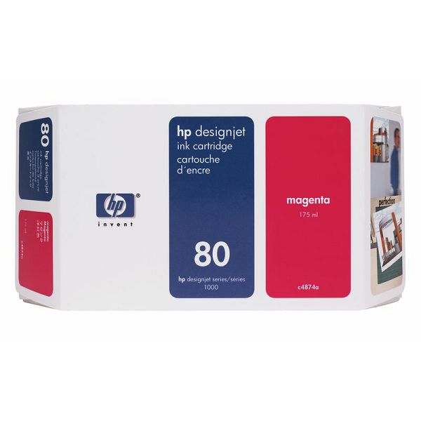 HP C4847A No.80 Magenta Orginalna tinta