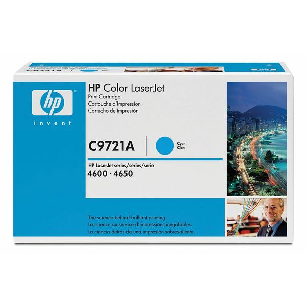 HP C9721A 641A Cyan Orginalni toner