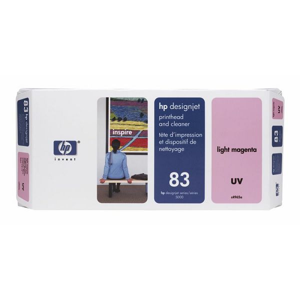 HP C4965A No.83 Light Magenta UV Orginalna glava i čistač