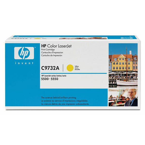 HP C9732A 645A Yellow Orginalni toner