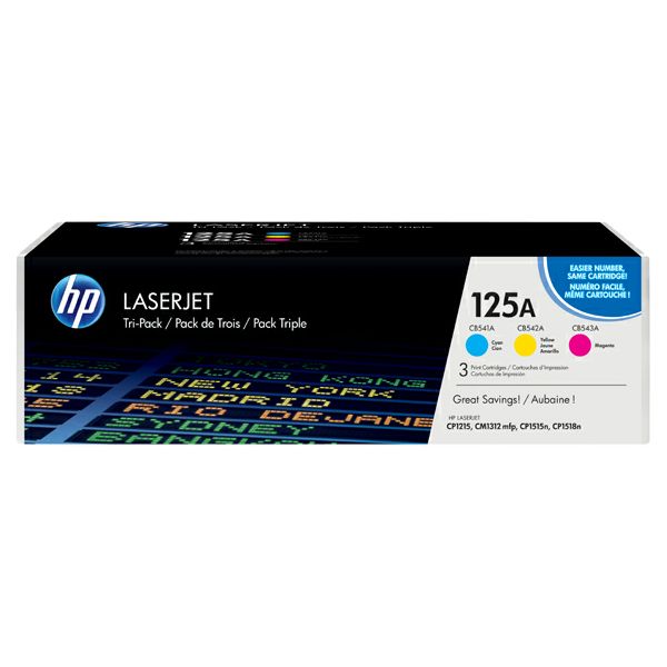 HP CF373AM 125A Orginalni toner, komplet color tonera (C/M/Y)