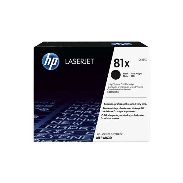 HP CF281X 81X Black Orginalni toner