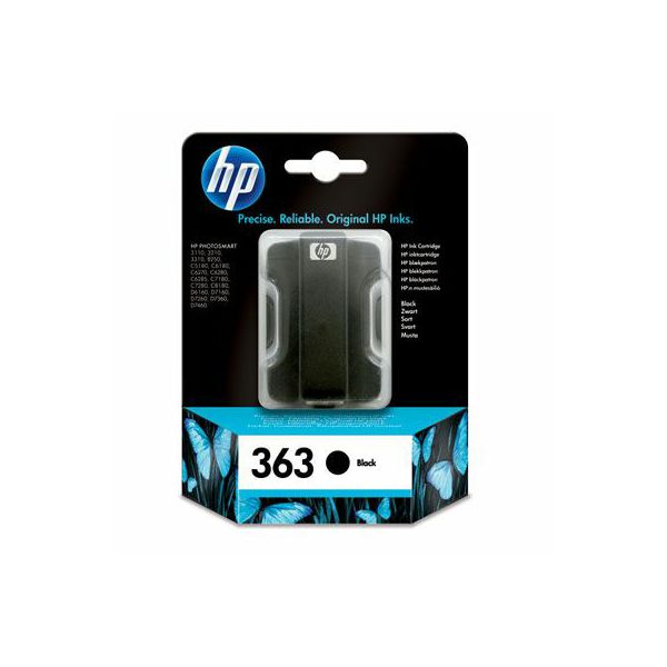 HP C8721EE No.363 Black Orginalna tinta