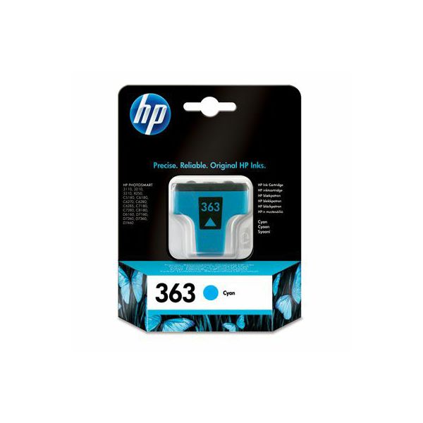 HP C8771EE No.363 Cyan Orginalna tinta