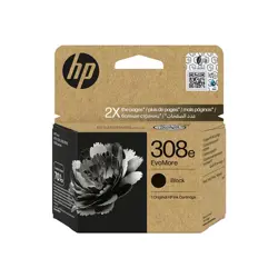 HP 308e EvoMore Black Original Ink Cart