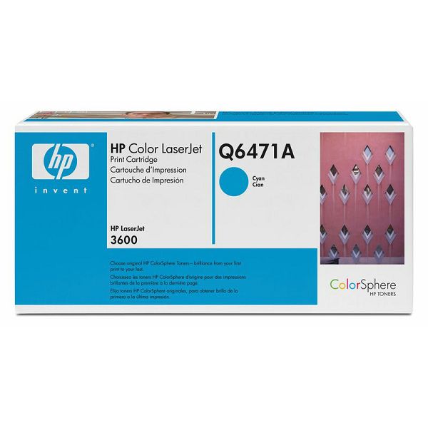 HP Q6471A 501A Cyan Orginalni toner