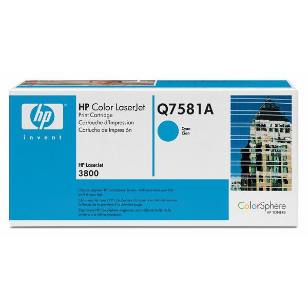 HP Q7581A 503A Cyan Orginalni toner