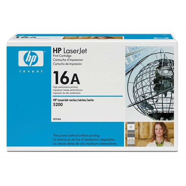 HP Q7516A 16A Black Orginalni toneri