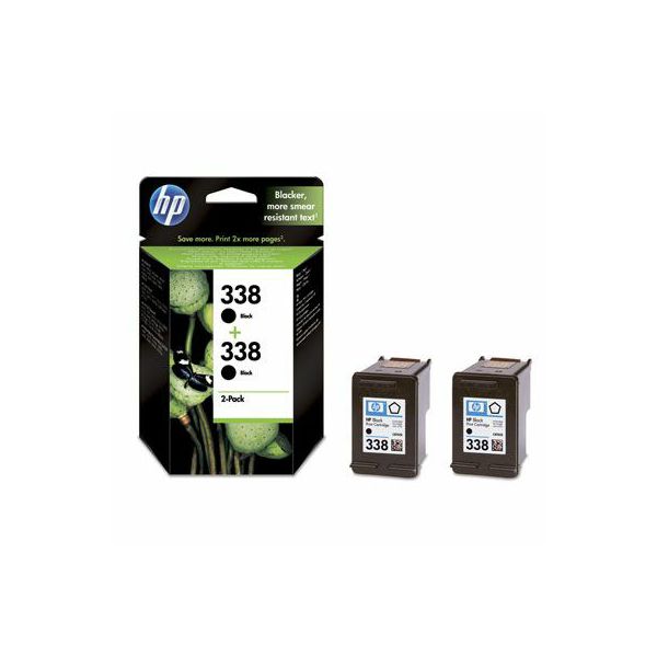 HP CB331EE No.338 Black Orginalna tinta 2-pack