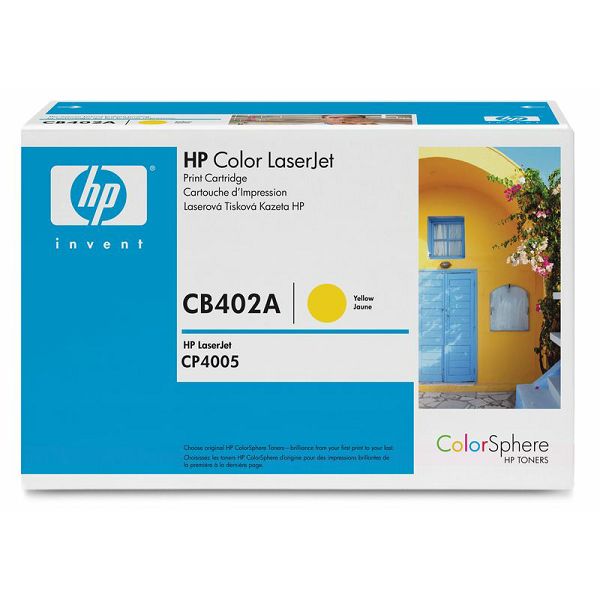 HP CB402A 642A Yellow Orginalni toner