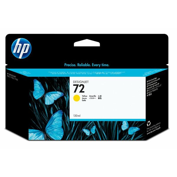 HP C9373A No.72 XL Yellow Orginalna tinta