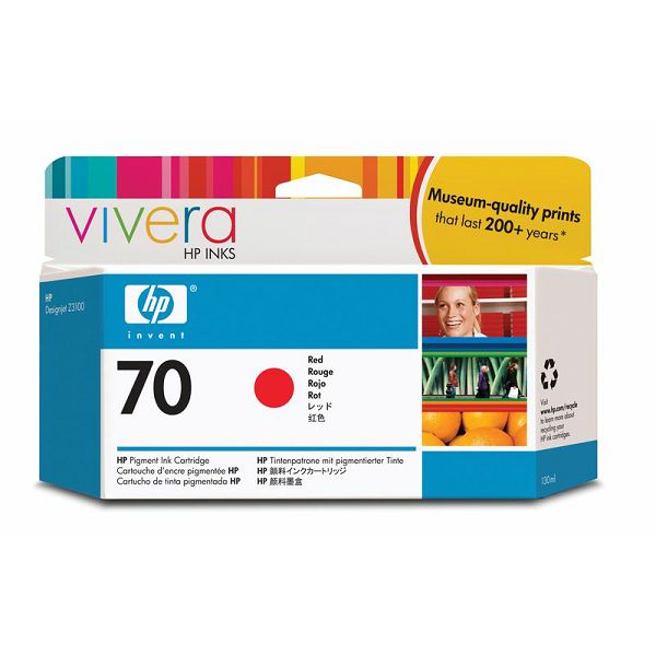 HP C9456A No.70 Red Orginalna tinta