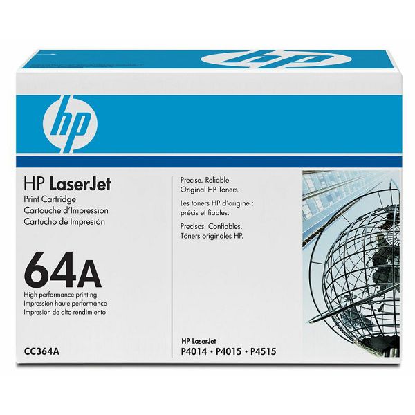 HP CC364A 64A Black Orginalni toner