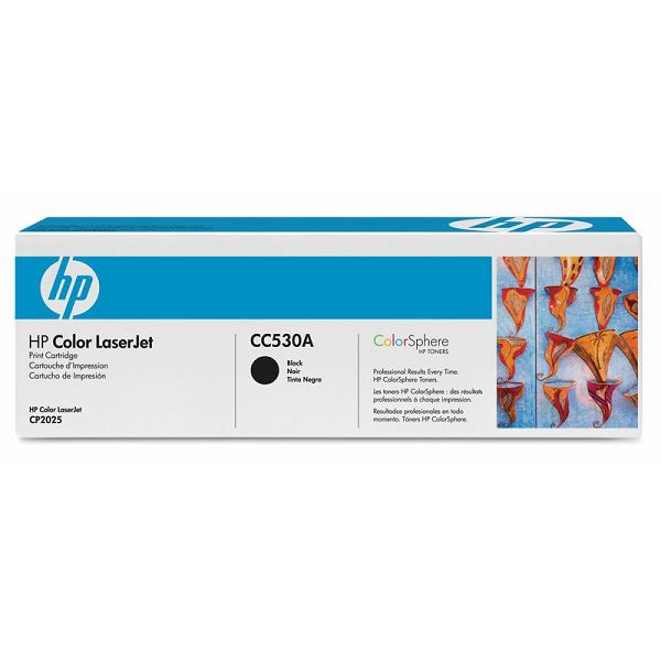 HP CC530A 304A Black Orginalni toner