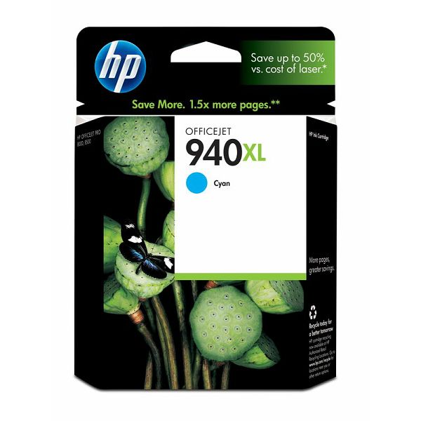 HP C4907AE No.940XL Cyan Orginalna tinta