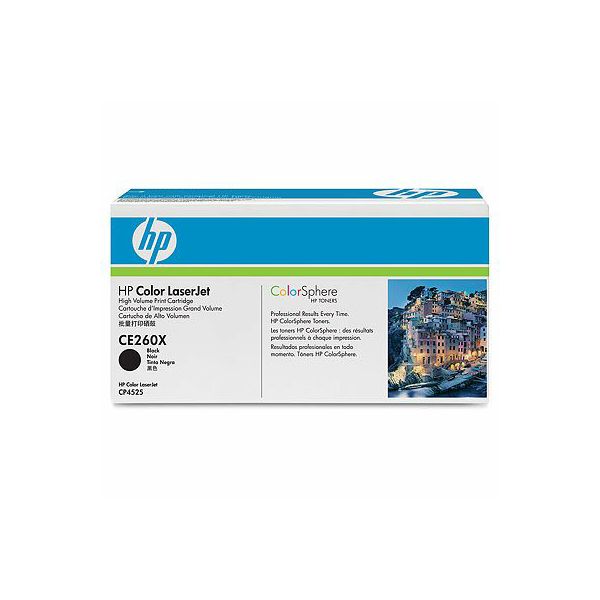 HP CE260X 649X Black Orginalni toner