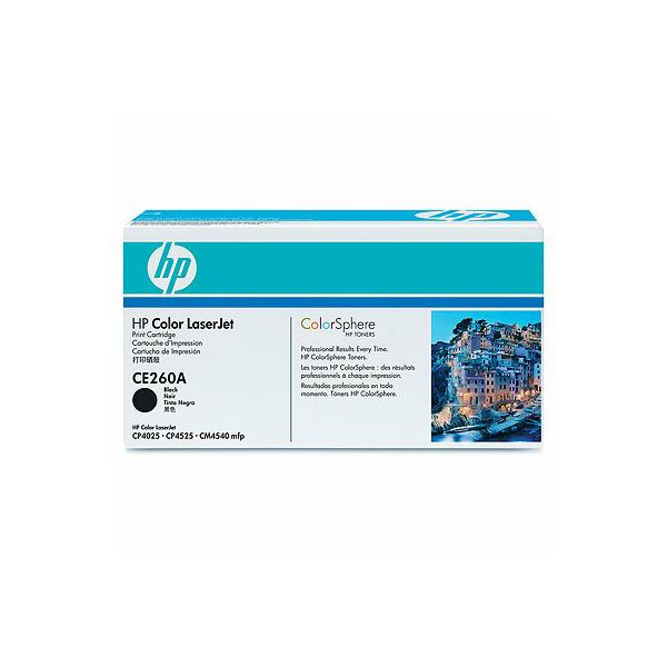 HP CE260A 647A Black Orginalni toner