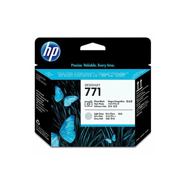 HP CE020A No.771 Ph.Black/Light Gray Orginalna glava