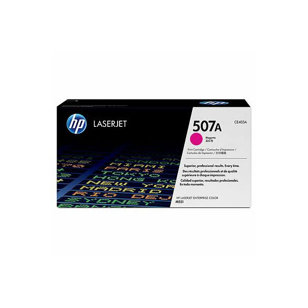 HP CE403A 507A Magenta Orginalni toner