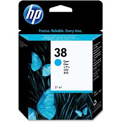 HP C9415A No.38 Cyan Originalna tinta