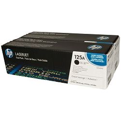 HP CB540AD 125A Black Originalni toner, dvostruko pakiranje