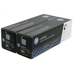 HP CE320AD 128A Black Originalni toner, dvostruko pakiranje