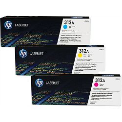 HP CF440AM 312A Cyan/Magenta/Yellow Originalni toneri, trostruko pakiranje