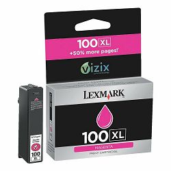 LEXMARK 14N1070E 100XL MAGENTA TINTA