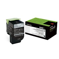 LEXMARK 808K 80C80K0 BLACK ORGINALNI TONER