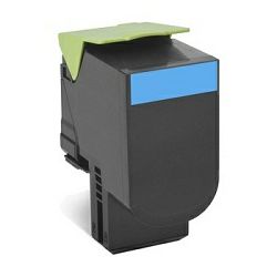 LEXMARK 808X 80C8XC0 CYAN ORGINALNI TONER