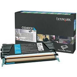 LEXMARK C534 C5340CX CYAN ORGINALNI TONER