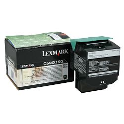 LEXMARK C544 C544X1KG BLACK ORGINALNI TONER