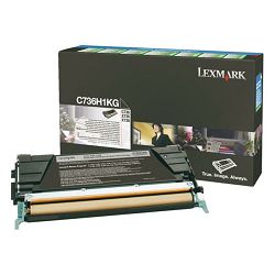 LEXMARK C736 C736H1KG BLACK ORGINALNI TONER