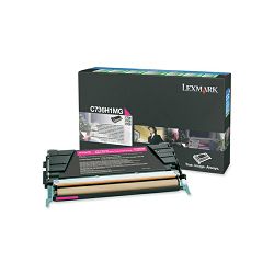 LEXMARK C736 C736H1MG MAGENTA ORGINALNI TONER