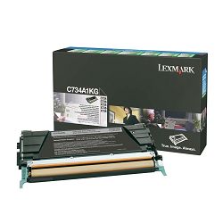 LEXMARK C73x C734A1KG BLACK ORGINALNI TONER